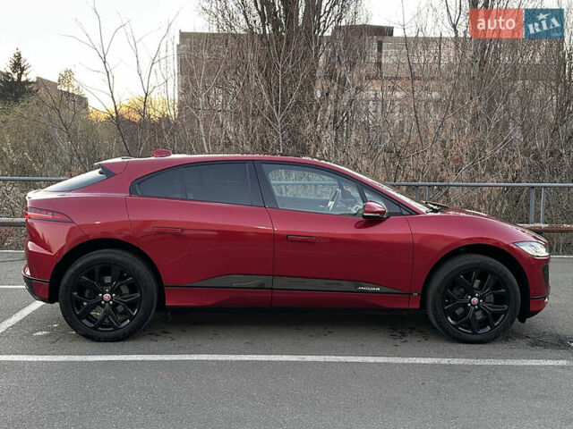 Красный Ягуар I-Pace, объемом двигателя 0 л и пробегом 163 тыс. км за 21999 $, фото 9 на Automoto.ua