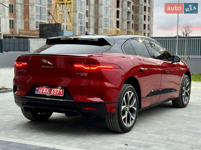 Красный Ягуар I-Pace, объемом двигателя 0 л и пробегом 142 тыс. км за 23500 $, фото 29 на Automoto.ua