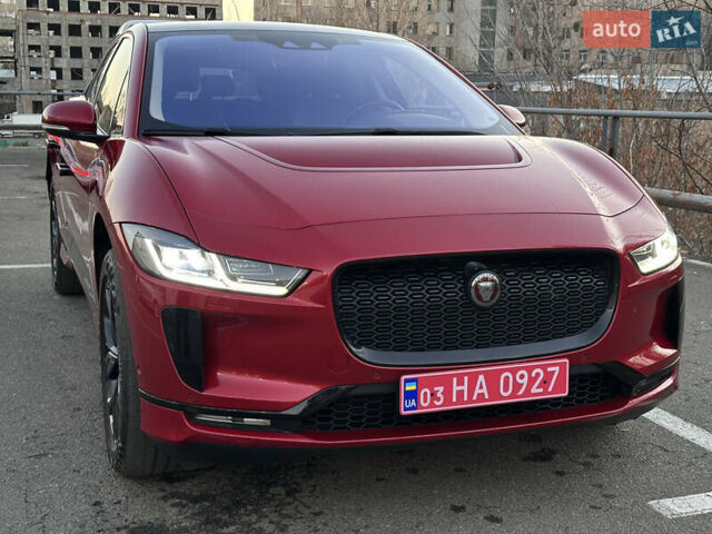Красный Ягуар I-Pace, объемом двигателя 0 л и пробегом 163 тыс. км за 21999 $, фото 11 на Automoto.ua