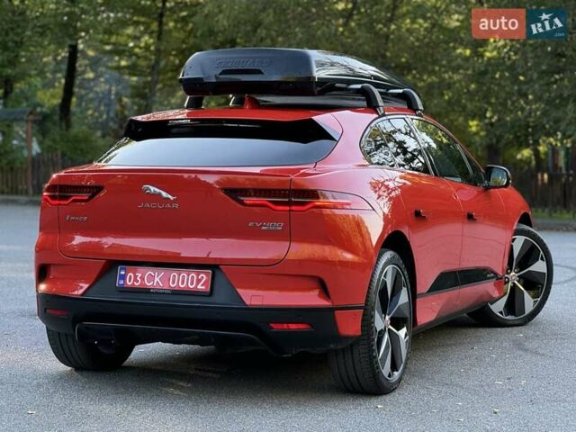 Красный Ягуар I-Pace, объемом двигателя 0 л и пробегом 89 тыс. км за 24300 $, фото 38 на Automoto.ua