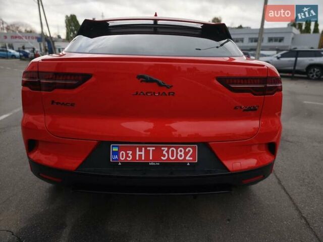Красный Ягуар I-Pace, объемом двигателя 0 л и пробегом 155 тыс. км за 25999 $, фото 8 на Automoto.ua