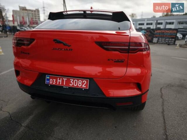Красный Ягуар I-Pace, объемом двигателя 0 л и пробегом 155 тыс. км за 25999 $, фото 11 на Automoto.ua