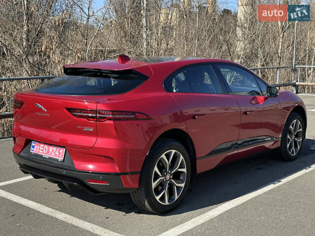 Красный Ягуар I-Pace, объемом двигателя 0 л и пробегом 110 тыс. км за 23999 $, фото 7 на Automoto.ua