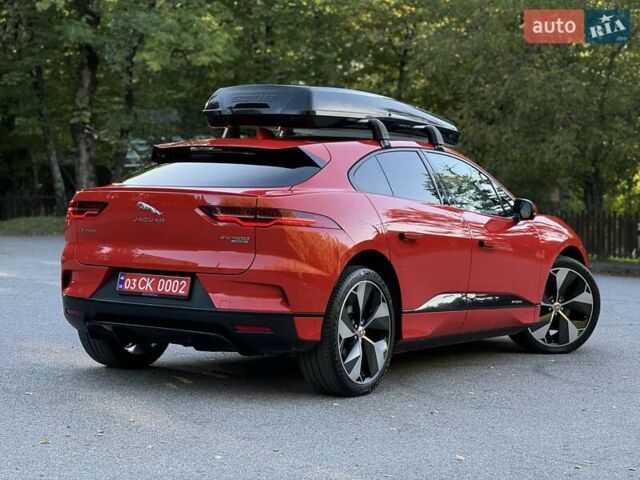 Красный Ягуар I-Pace, объемом двигателя 0 л и пробегом 89 тыс. км за 24300 $, фото 33 на Automoto.ua