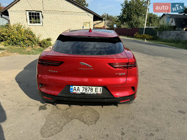 Красный Ягуар I-Pace, объемом двигателя 0 л и пробегом 69 тыс. км за 34500 $, фото 6 на Automoto.ua
