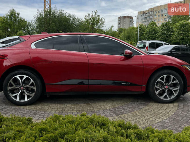 Красный Ягуар I-Pace, объемом двигателя 0 л и пробегом 40 тыс. км за 25999 $, фото 7 на Automoto.ua