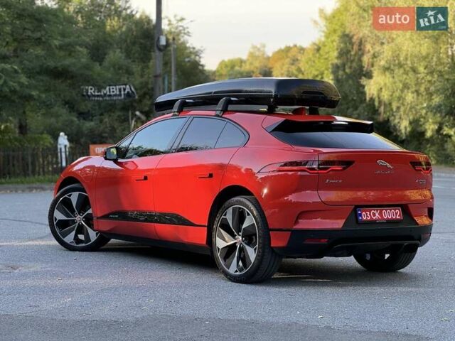 Красный Ягуар I-Pace, объемом двигателя 0 л и пробегом 89 тыс. км за 24300 $, фото 26 на Automoto.ua