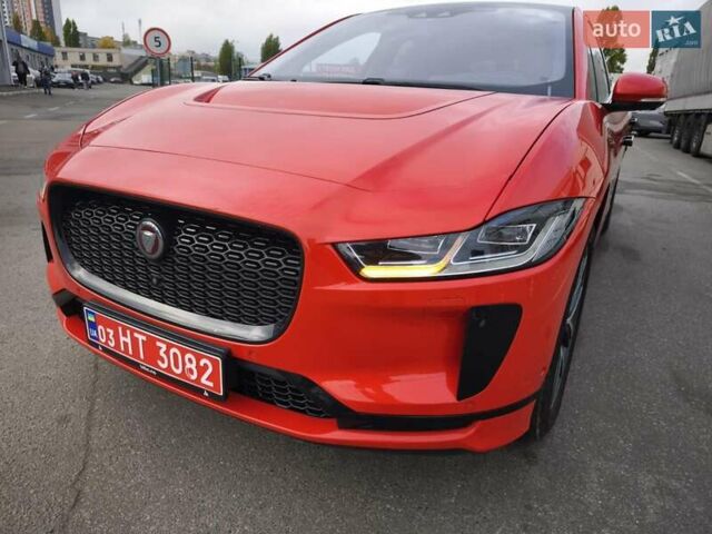 Красный Ягуар I-Pace, объемом двигателя 0 л и пробегом 155 тыс. км за 25999 $, фото 1 на Automoto.ua