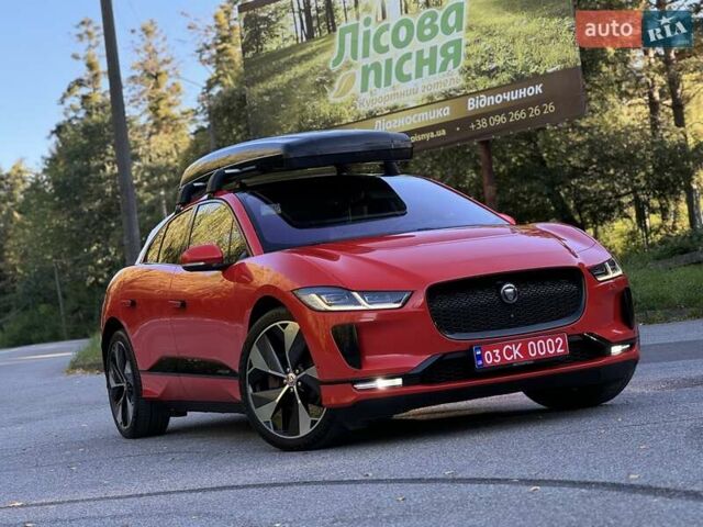 Красный Ягуар I-Pace, объемом двигателя 0 л и пробегом 89 тыс. км за 24300 $, фото 5 на Automoto.ua