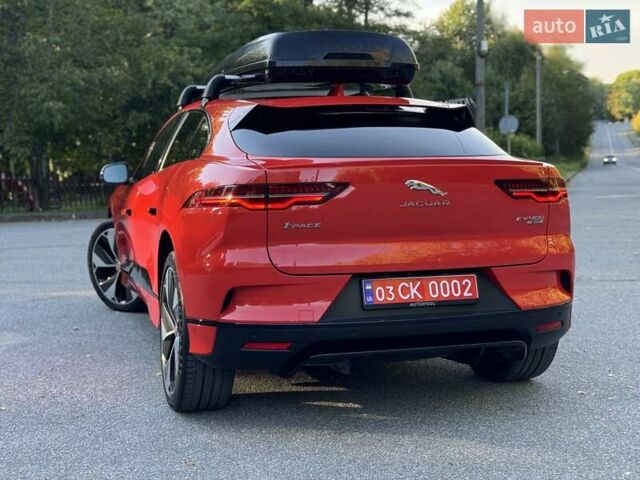 Красный Ягуар I-Pace, объемом двигателя 0 л и пробегом 89 тыс. км за 24300 $, фото 25 на Automoto.ua