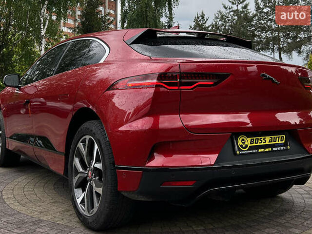 Красный Ягуар I-Pace, объемом двигателя 0 л и пробегом 40 тыс. км за 25999 $, фото 4 на Automoto.ua