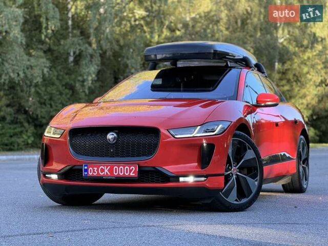 Красный Ягуар I-Pace, объемом двигателя 0 л и пробегом 89 тыс. км за 24300 $, фото 16 на Automoto.ua