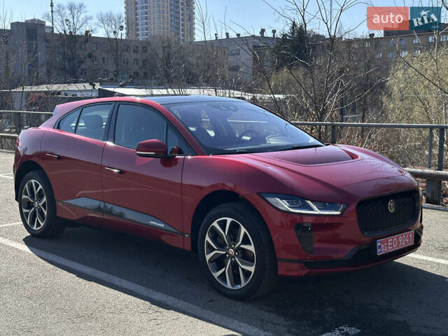 Красный Ягуар I-Pace, объемом двигателя 0 л и пробегом 110 тыс. км за 23999 $, фото 1 на Automoto.ua