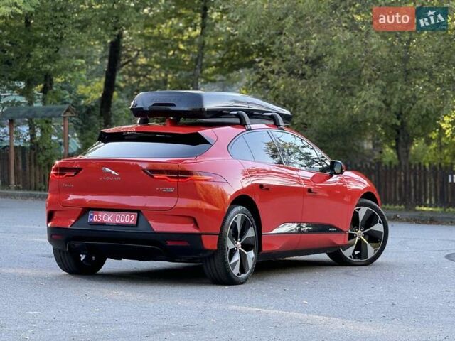 Красный Ягуар I-Pace, объемом двигателя 0 л и пробегом 89 тыс. км за 24300 $, фото 37 на Automoto.ua