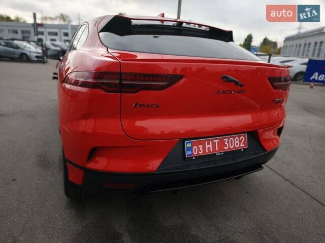 Красный Ягуар I-Pace, объемом двигателя 0 л и пробегом 155 тыс. км за 25999 $, фото 9 на Automoto.ua