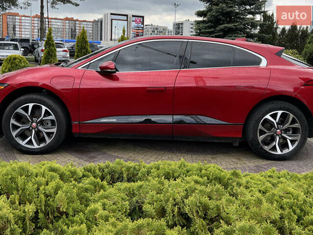 Красный Ягуар I-Pace, объемом двигателя 0 л и пробегом 40 тыс. км за 25999 $, фото 3 на Automoto.ua