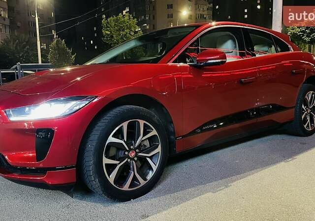 Красный Ягуар I-Pace, объемом двигателя 0 л и пробегом 49 тыс. км за 33500 $, фото 8 на Automoto.ua