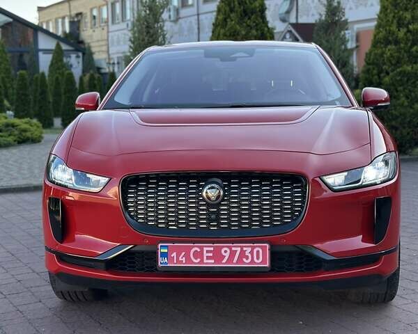 Красный Ягуар I-Pace, объемом двигателя 0 л и пробегом 55 тыс. км за 24999 $, фото 4 на Automoto.ua