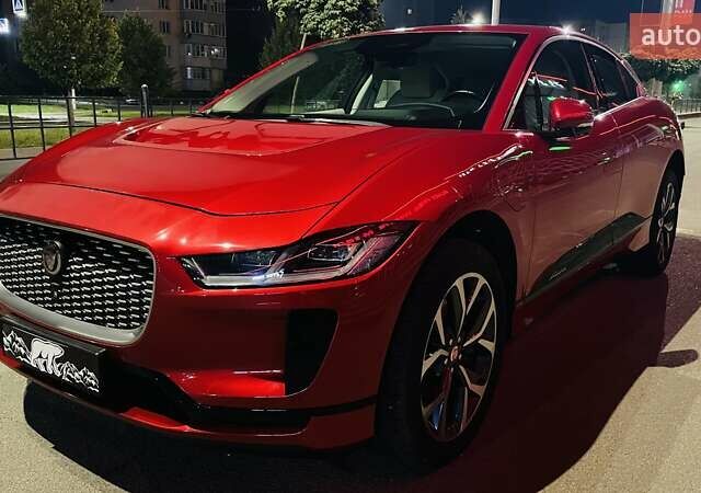 Красный Ягуар I-Pace, объемом двигателя 0 л и пробегом 49 тыс. км за 33500 $, фото 58 на Automoto.ua