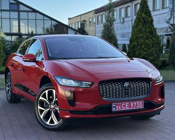 Красный Ягуар I-Pace, объемом двигателя 0 л и пробегом 55 тыс. км за 24999 $, фото 13 на Automoto.ua
