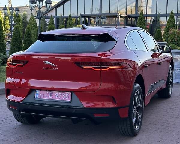 Красный Ягуар I-Pace, объемом двигателя 0 л и пробегом 55 тыс. км за 24999 $, фото 62 на Automoto.ua