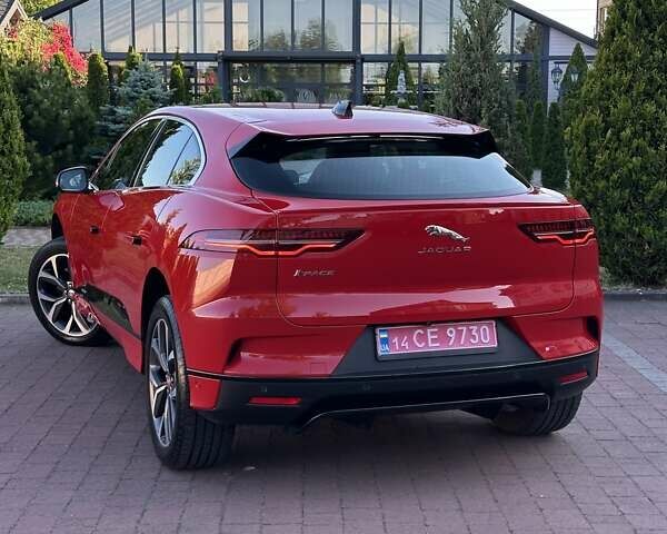 Красный Ягуар I-Pace, объемом двигателя 0 л и пробегом 55 тыс. км за 24999 $, фото 44 на Automoto.ua