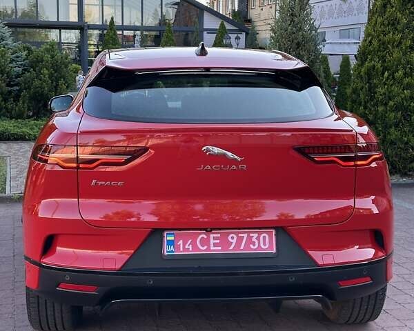 Красный Ягуар I-Pace, объемом двигателя 0 л и пробегом 53 тыс. км за 24999 $, фото 41 на Automoto.ua