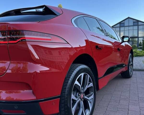 Красный Ягуар I-Pace, объемом двигателя 0 л и пробегом 55 тыс. км за 24999 $, фото 40 на Automoto.ua