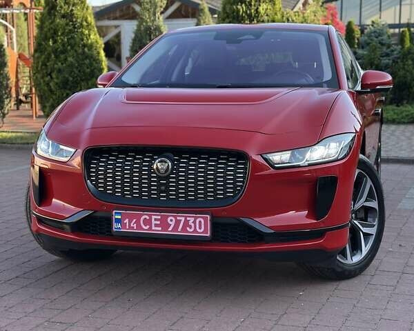 Красный Ягуар I-Pace, объемом двигателя 0 л и пробегом 55 тыс. км за 24999 $, фото 30 на Automoto.ua