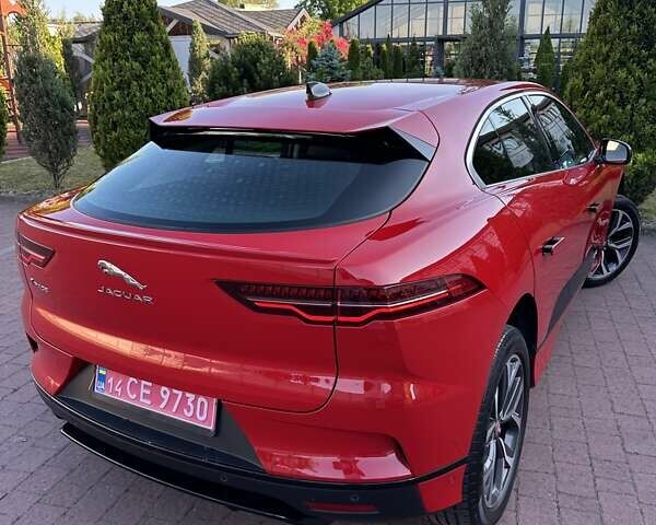 Красный Ягуар I-Pace, объемом двигателя 0 л и пробегом 55 тыс. км за 24999 $, фото 57 на Automoto.ua