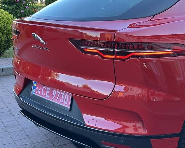 Красный Ягуар I-Pace, объемом двигателя 0 л и пробегом 55 тыс. км за 24999 $, фото 63 на Automoto.ua