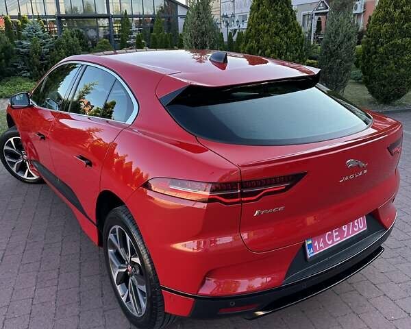 Красный Ягуар I-Pace, объемом двигателя 0 л и пробегом 53 тыс. км за 24999 $, фото 55 на Automoto.ua
