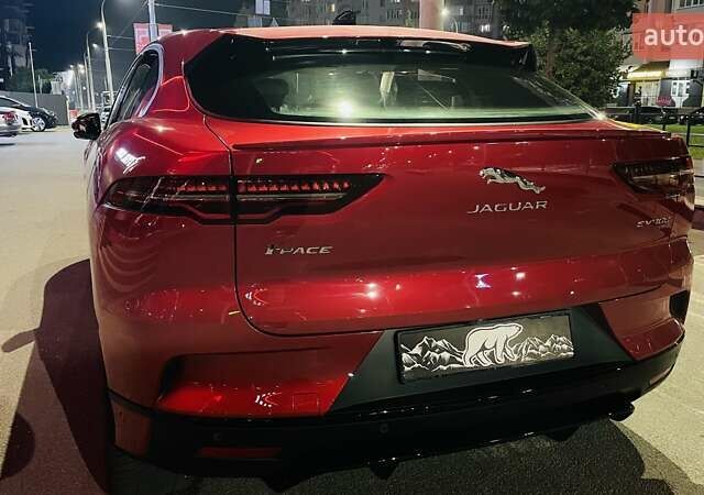 Красный Ягуар I-Pace, объемом двигателя 0 л и пробегом 42 тыс. км за 32900 $, фото 73 на Automoto.ua