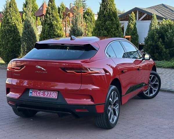 Красный Ягуар I-Pace, объемом двигателя 0 л и пробегом 55 тыс. км за 24999 $, фото 50 на Automoto.ua