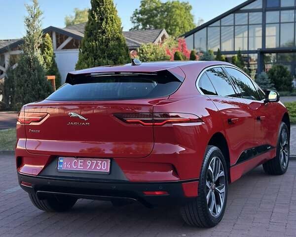 Красный Ягуар I-Pace, объемом двигателя 0 л и пробегом 55 тыс. км за 24999 $, фото 36 на Automoto.ua