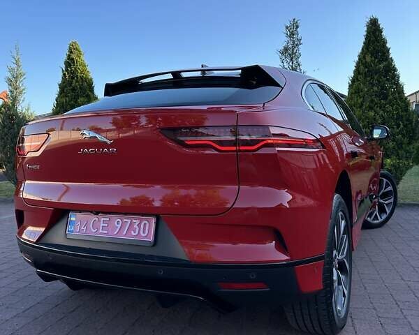 Красный Ягуар I-Pace, объемом двигателя 0 л и пробегом 55 тыс. км за 24999 $, фото 58 на Automoto.ua