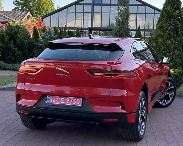 Красный Ягуар I-Pace, объемом двигателя 0 л и пробегом 53 тыс. км за 24999 $, фото 60 на Automoto.ua