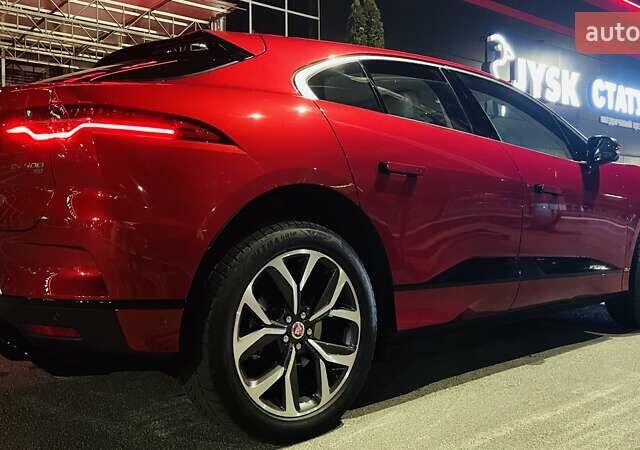 Красный Ягуар I-Pace, объемом двигателя 0 л и пробегом 49 тыс. км за 33500 $, фото 10 на Automoto.ua