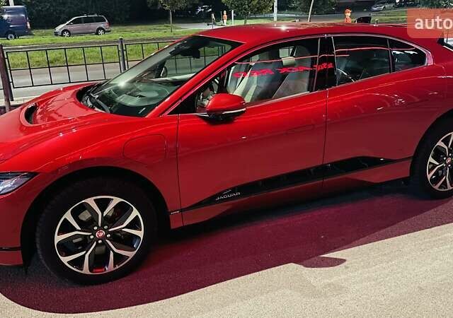 Красный Ягуар I-Pace, объемом двигателя 0 л и пробегом 49 тыс. км за 33500 $, фото 68 на Automoto.ua