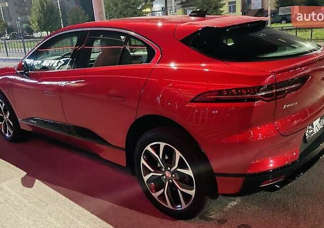 Красный Ягуар I-Pace, объемом двигателя 0 л и пробегом 49 тыс. км за 33500 $, фото 63 на Automoto.ua