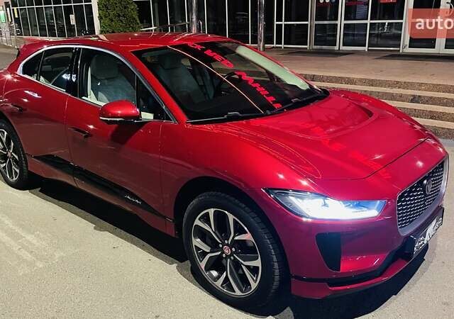 Красный Ягуар I-Pace, объемом двигателя 0 л и пробегом 49 тыс. км за 33500 $, фото 71 на Automoto.ua