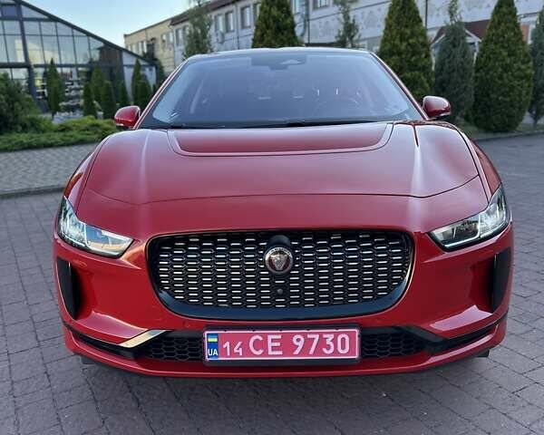 Красный Ягуар I-Pace, объемом двигателя 0 л и пробегом 53 тыс. км за 24999 $, фото 6 на Automoto.ua