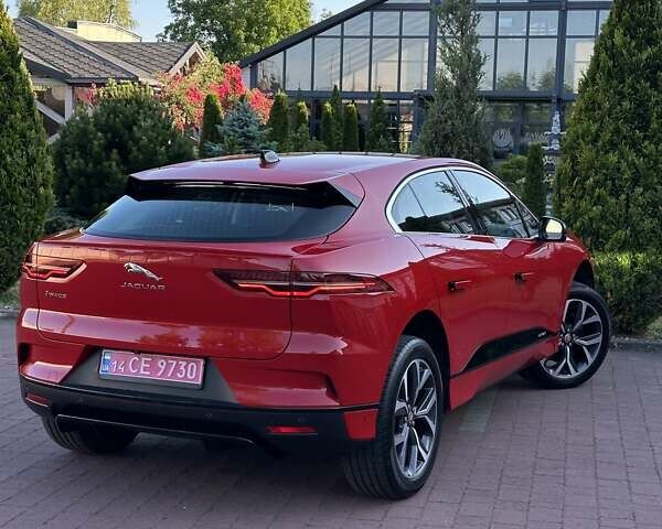 Красный Ягуар I-Pace, объемом двигателя 0 л и пробегом 55 тыс. км за 24999 $, фото 51 на Automoto.ua