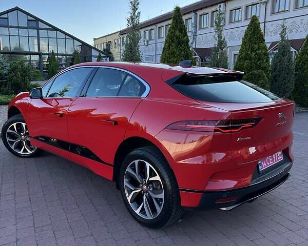 Красный Ягуар I-Pace, объемом двигателя 0 л и пробегом 55 тыс. км за 24999 $, фото 49 на Automoto.ua