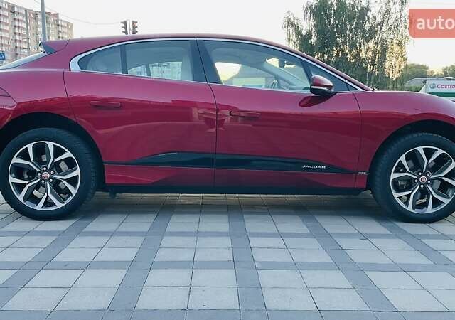 Красный Ягуар I-Pace, объемом двигателя 0 л и пробегом 49 тыс. км за 33500 $, фото 25 на Automoto.ua