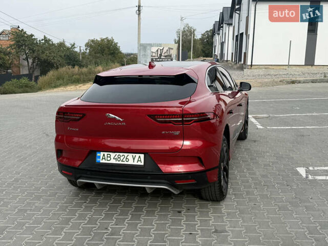 Червоний Ягуар I-Pace, об'ємом двигуна 0 л та пробігом 40 тис. км за 39000 $, фото 6 на Automoto.ua