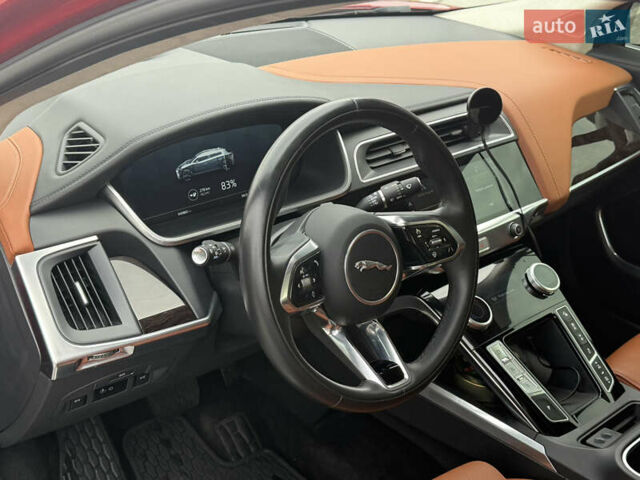 Червоний Ягуар I-Pace, об'ємом двигуна 0 л та пробігом 40 тис. км за 39000 $, фото 11 на Automoto.ua