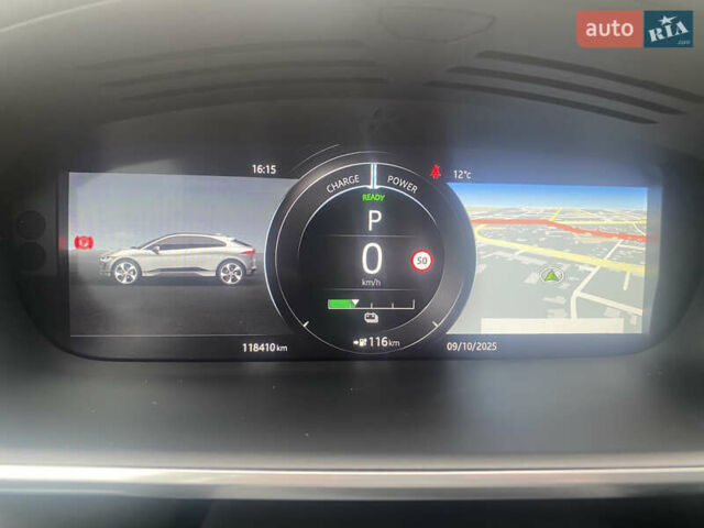 Серый Ягуар I-Pace, объемом двигателя 0 л и пробегом 118 тыс. км за 24400 $, фото 17 на Automoto.ua