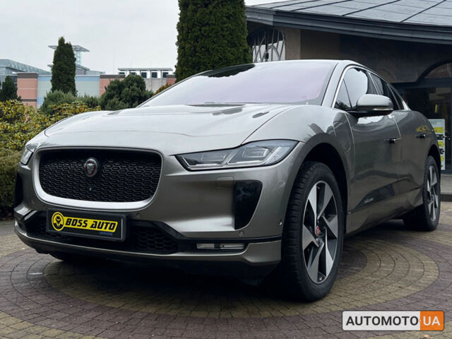 Серый Ягуар I-Pace, объемом двигателя 90 л и пробегом 147 тыс. км за 25000 $, фото 2 на Automoto.ua