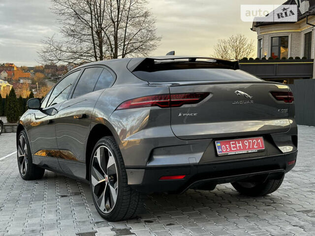 Серый Ягуар I-Pace, объемом двигателя 0 л и пробегом 77 тыс. км за 32500 $, фото 3 на Automoto.ua